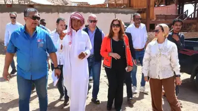 منال عوض تضع خطة متكاملة لتطوير خدمات البلو هول بمحمية أبو جالوم