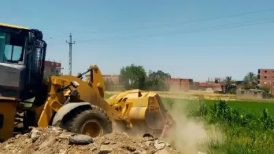 الشرقية تشن حملات إزالة فورية للتعديات المخالفة في المهد