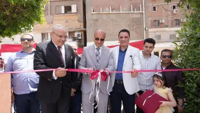 محافظ أسيوط يفتتح ملعبًا أكليريك متعدد الاستخدامات بنادي الشبان المسلمين