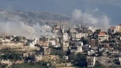 انفجار ضخم في تبنين.. غارة إسرائيلية عنيفة على النبطية جنوب لبنان