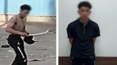 ضبط بلطجي اعتدى على عامل بسلاح أبيض في الشرقية