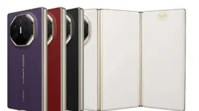 هواوي تشعل المنافسة بهاتف ثلاثي الطي يدعم الذكاء الاصطناعي