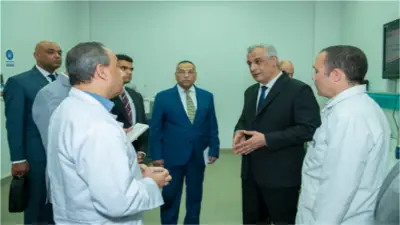 وزير الإنتاج الحربي في زيارة مفاجئة لمركز التميز العلمي والتكنولوجي