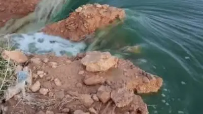 شركة مياه مطروح تكشف أسباب انهيار سد الغابة الشجرية