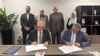 توقيع عقد مشروع مولدات الغاز بمحطة صرف القاهرة الجديدة