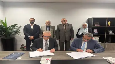 توقيع عقد مشروع مولدات الغاز بمحطة معالجة الصرف الصحي بالقاهرة الجديدة