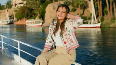 ليلى علوي تخطف الأنظار بظهور مبهر من أسوان وتستعد لفيلم جديد