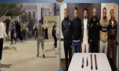 مشاجرة بالأسلحة البيضاء أمام مستشفى في المنتزه بسبب مستحقات مالية