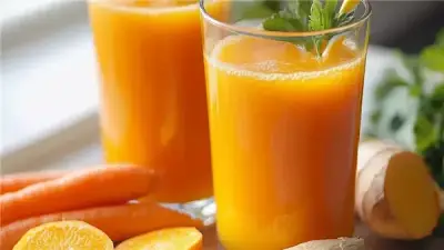 عصير الجزر بالزنجبيل لدعم تركيز الأبناء أثناء الامتحانات