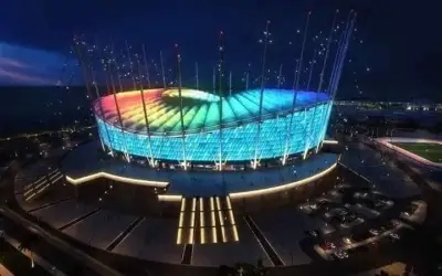 استاد مصر يستضيف قمة ودية عالمية بين مصر وروسيا