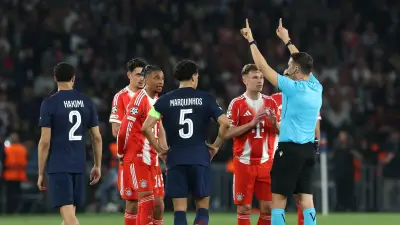 خبير تحكيمي يعلق على ركلة جزاء باريس أمام بايرن ميونخ في دوري الأبطال