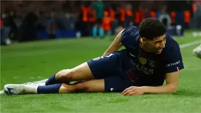 باريس سان جيرمان يعلق على إصابة أشرف حكيمي بعد مباراة بايرن ميونخ