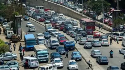 كثافات مرورية متوسطة بالقاهرة والجيزة وحادث مأساوي ببني سويف