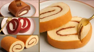 طريقة عمل السويسرول: حلى إسفنجي هش بحشوات متنوعة لتحلية أسرتك