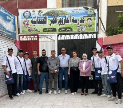 شاحنات مجهزة ووحدات متنقلة تجوب مدارس الإسماعيلية للكشف على صحة الفم والأسنان