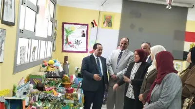 وكيل تعليم الدقهلية يفتتح معرض الأنشطة الطلابية ويحتفل بيوم اليتيم