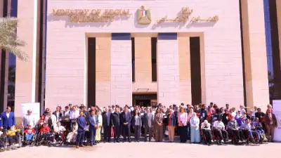 وزيرة التضامن تشهد توزيع أجهزة تعويضية لطلاب الجامعات من ذوي الإعاقة