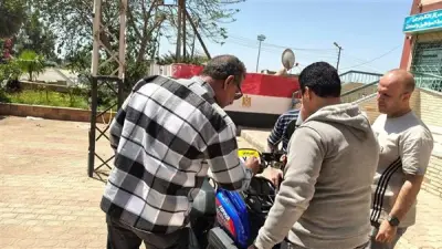 محافظ المنوفية يتابع تكويد الإسكوتر الكهربائي لتحقيق الانضباط المروري