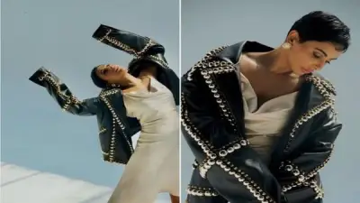 مي سليم بإطلالة عصرية في جلسة تصوير مختلفة