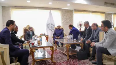 أمين البحوث الإسلامية يبحث مع وفد الجامعة الإسلامية بالمالديف آفاق التعاون