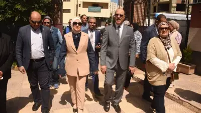 نائبة محافظ الإسكندرية تشهد محاكاة إخلاء مدرسة لرفع الجاهزية للطوارئ