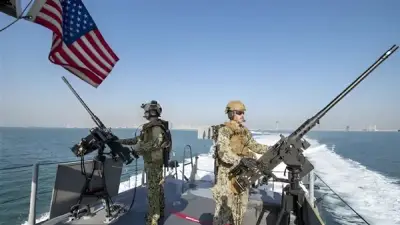 إيران تهدد بعمل عسكري غير مسبوق ضد القرصنة الأمريكية قريباً