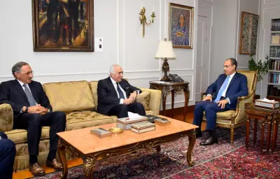 وزير الخارجية يبحث مع الغرفة الأمريكية تعزيز الاستثمارات المشتركة