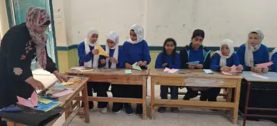 انطلاق القافلة الثقافية بقرية بهيج في برج العرب ضمن حياة كريمة