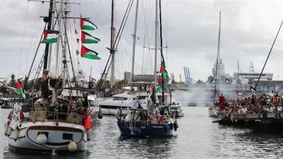 البحرية الإسرائيلية تعترض سفن أسطول كسر الحصار عن غزة