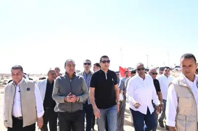 وزير الرياضة يتفقد مركز شباب الشهداء في شمال سيناء ويوجه بتطويره