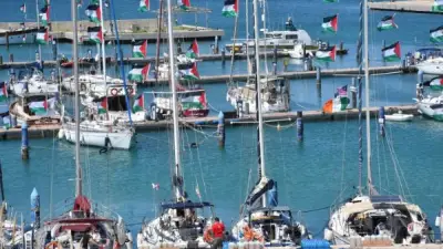 نتنياهو يقطع محاكمته بسبب أسطول الصمود وتوترات غزة