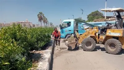 حملات تطوير ونظافة شاملة ببورسعيد لفرض الانضباط ورفع كفاءة الشوارع