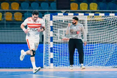 أسطورة اليد يودع القلعة البيضاء: أحمد الأحمر يعلن نهاية رحلته مع الزمالك