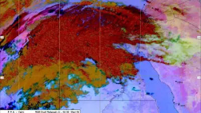 تقلبات جوية مُرتقبة: الأرصاد تحذر من أمطار متوسطة إلى غزيرة على مناطق واسعة من مصر