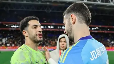 مصطفى شوبير يتألق مع منتخب مصر ويشارك صورًا من مباراة إسبانيا الودية