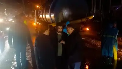 أمطار رعدية غزيرة تضرب مدن الغربية وتتسبب في اضطراب حركة المرور