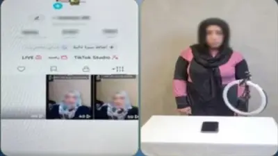 ضبط صانعة محتوى بالمنيا لنشر فيديوهات مخالفة للقيم تحت ذريعة الأعمال المنزلية