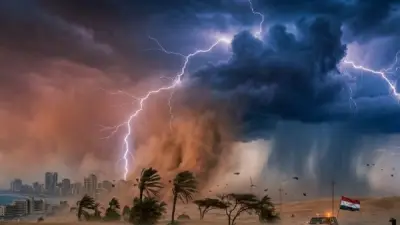 الأرصاد تحذر من طقس مضطرب يضرب مصر الليلة مع أمطار رعدية ورياح محملة بالأتربة