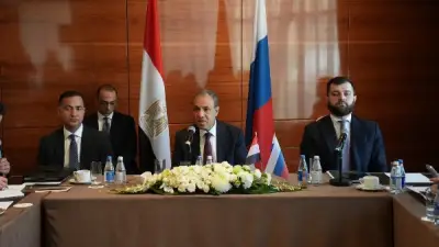 وزير الخارجية يبحث مع الشركات الروسية تعزيز الاستثمارات ومشروع المنطقة الصناعية بقناة السويس