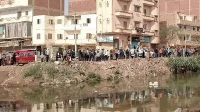 مصرع شاب وإنقاذ آخر بعد سقوط دراجتهم النارية في ترعة بالمنوفية