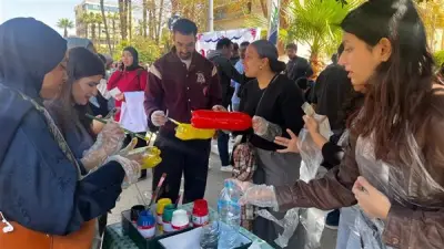 فعالية المكتب الأخضر بقصر العيني تروج للاستدامة البيئية عبر أنشطة تفاعلية