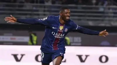 باريس سان جيرمان يتقدم على تولوز بثنائية في الشوط الأول من الدوري الفرنسي