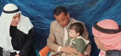 لجنة مصرية تزور الأطفال العائدين من غزة وتستمع لشكر الأهالي لرئيس الجمهورية