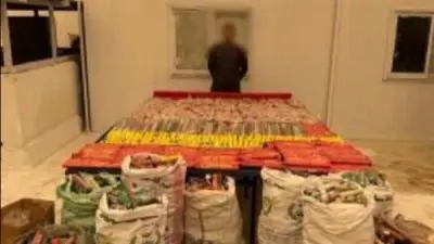 ضبط تاجر ألعاب نارية بحوزته مليوني قطعة في القاهرة بعد تحريات أمنية مكثفة