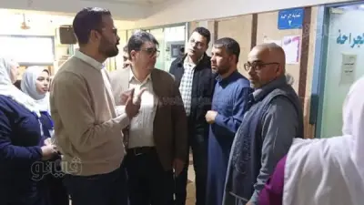 وكيل صحة مطروح يتفقد مستشفى مطروح العام لتحسين جودة الخدمات الطبية