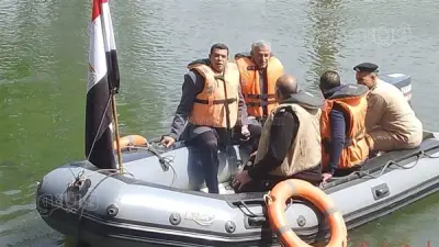 تمشيط شامل لمنطقة بحر بير شمس بالباجور بعد الاشتباه بوجود تمساح