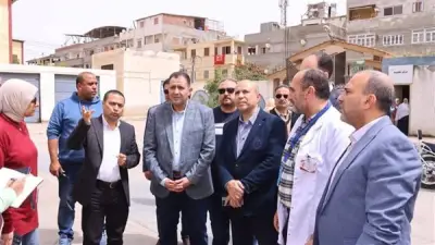 محافظ دمياط يتفقد أعمال تطوير مستشفى عزبة البرج ويشيد بدور المجتمع المدني