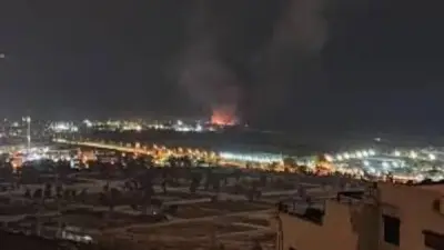 وسائل إعلام عبرية: دوي انفجارات قوية جدا يتردد في حيفا والكريوت