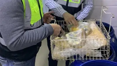 حملة رقابية موسعة بالغربية تضبط نصف طن جبن فاسد ومكملات غذائية محظورة