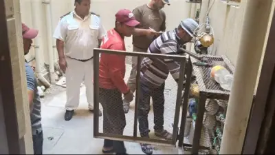 حملة مكثفة لإزالة الوصلات الخلسة بحدائق أكتوبر والحفاظ على موارد المياه